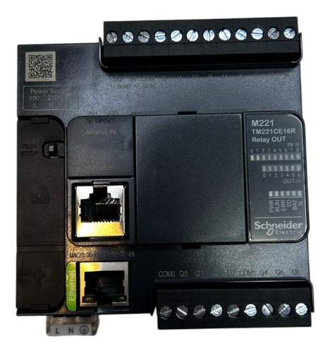 Control Logico Programavel M221 16io Schneider Tm221ce16r