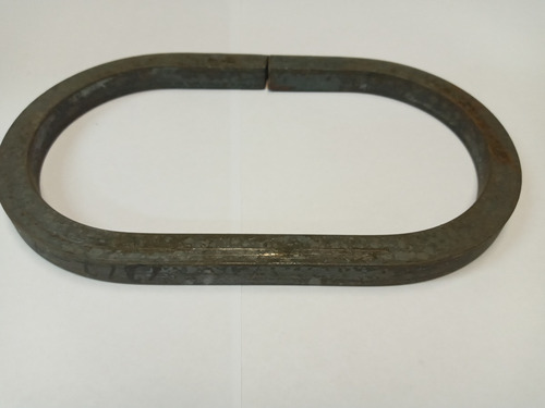 Imagen 2 de 2 de Ovalo Rejas En Fierro Forjado. Pack X 3 Marca Arteferro