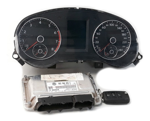 Kit Modulo Injeção Jetta 2.0 2011 A 2015 Cod. 06g906055e (Usado)
