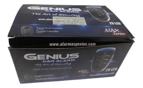 Alarma Antiescanner Marca Genius G24se