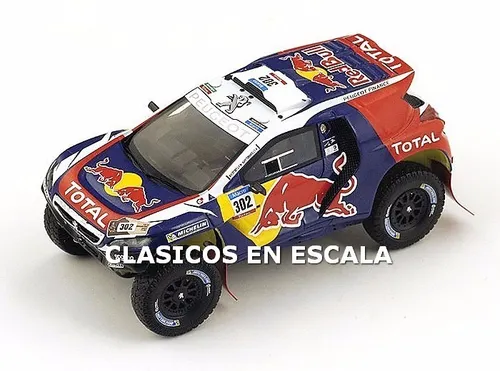 Peugeot 2008 Dkr Dakar 2015 #302 Peterhansel - P Spark 1/43 Peugeot 2008 Dkr Dakar 2015 #302 Peterhansel - P Spark 1/43