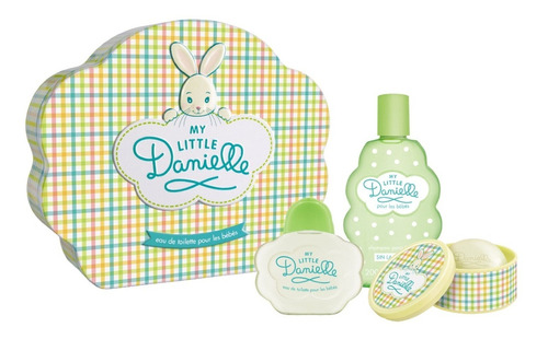 Colonia My Little Danielle 90ml + Shampoo 200ml + Jabón 75g 