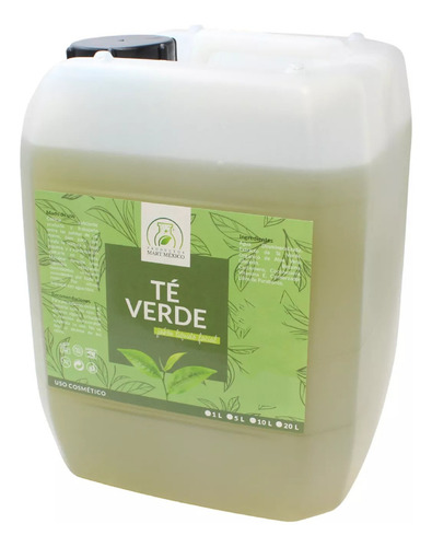 Jabón De Té Verde Facial Limpieza - Refresca 5 Litros Momento De Aplicación Día/noche Tipo De Piel Mixta