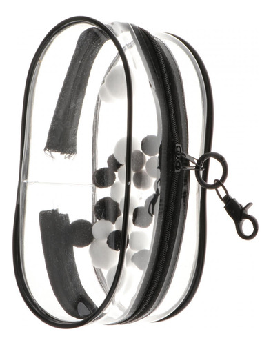 Bolsa Transparente Para Exhibición De Figuras Con Llavero,