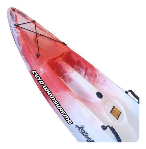 Imagen 2 de 5 de Kayak Kayaxion Wild Spirit Con Remo 1 Persona 130 Kg Posacañ