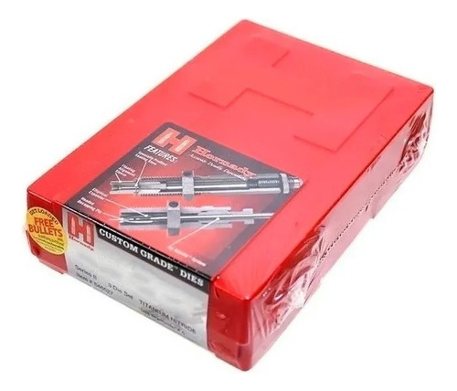 Set Die Hornady Custom Grade 243 Win Recarga Prensa