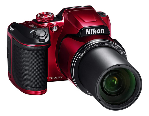 Nikon Coolpix B500 16mp Digital Camera With 3 Inch Tft Lcd . Color Rojo