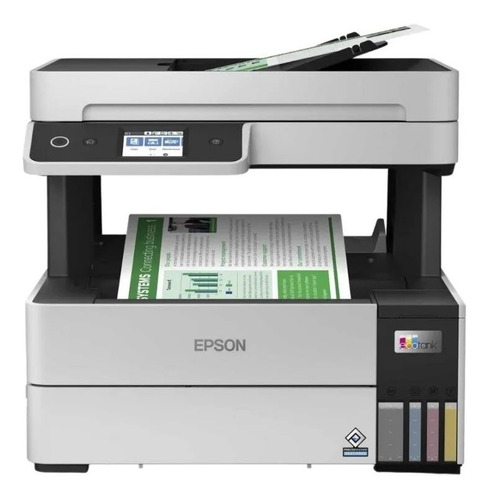 Impresora Multifuncional Epson Ecotank L6490 Negra Wi-fi