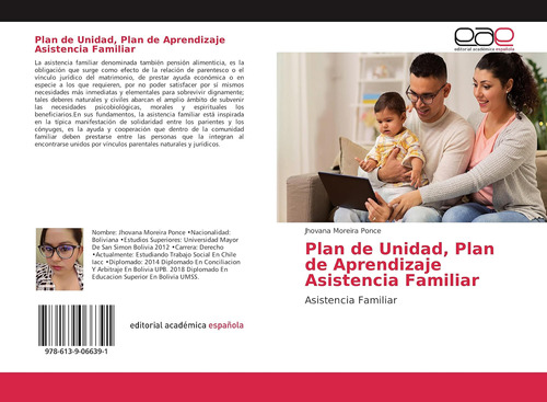 Libro: Plan Unidad, Plan Aprendizaje Asistencia Famili