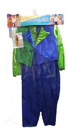 Disfraz Infantil Murguero T2 Pant Verd Y Azul Candela 3289