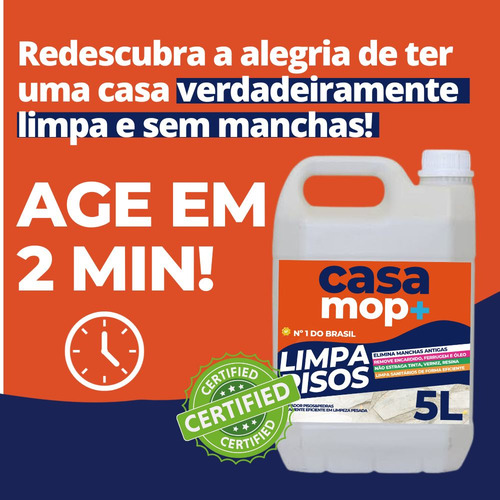 Limpa Piso Pedra Antiderrapante Encardido Quintal Calçada