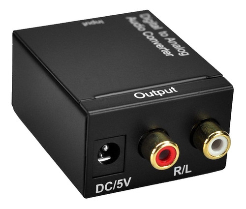 Conversor Audio De Optico A Rca ( Digital A Analogico)