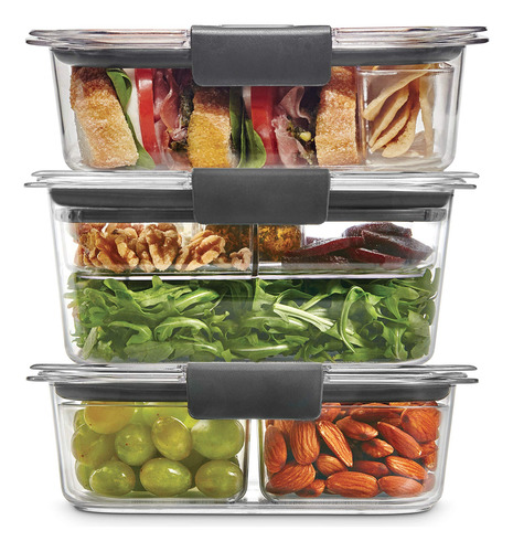 Contenedores De Almacenamiento De Alimentos Rubbermaid Brill
