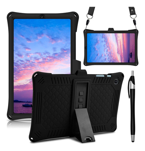 Funda Para Samsung Galaxy Tab S6 Lite 2020 Negro