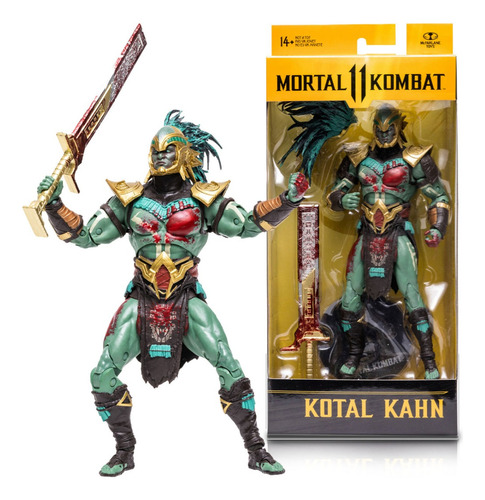 Mcfarlane Mortal Kombat Series 8 Bloody Kotal Kahn