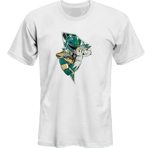 Remeras Power Rangers Mighty Morphin Verde *mr Korneforos*