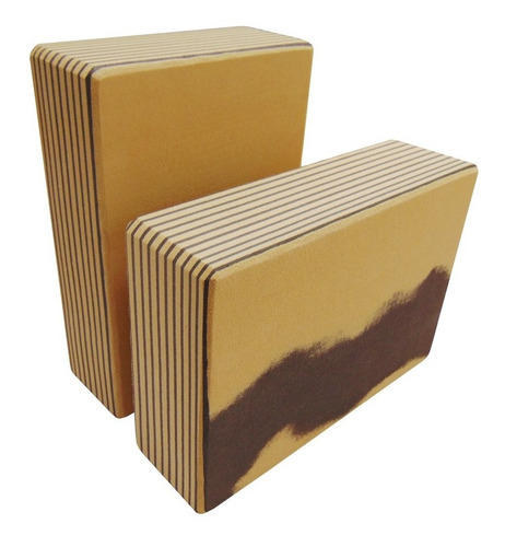 Imagen 1 de 7 de Kit 2 Pzas Bloque Ladrillo Yoga De Eva Fomi (23x15x7) Oferta