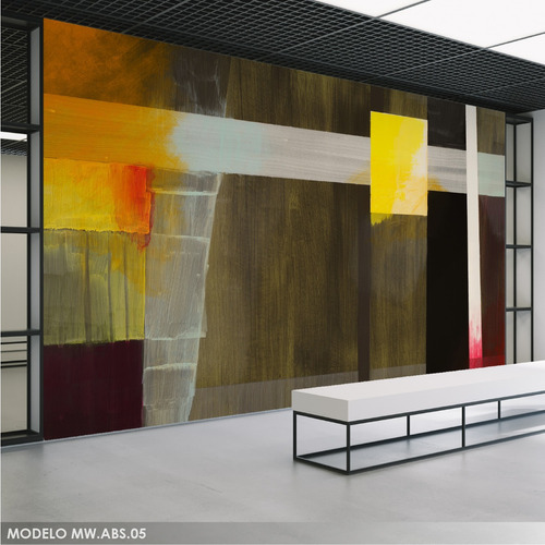 Mural Empapelado Vinilo Adhesivo Contemporaneo Abstracto A5