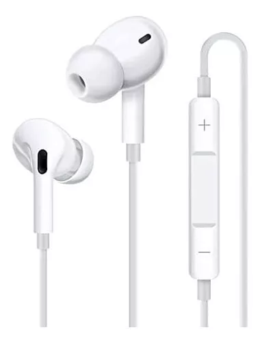  XNMOA Auriculares con cable para iPhone 14 13 12 11 Pro Max con  micrófono, auriculares con cable intrauditivos con graves estéreo, auriculares  con cable para iPhone con control de volumen y