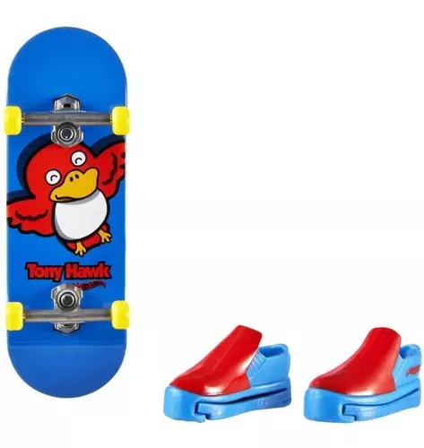 Hot Wheels - Skateboard com Tênis - Mattel