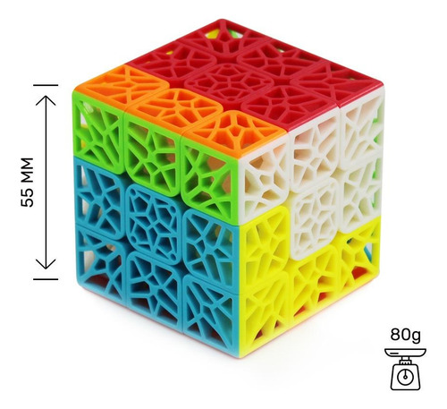 Cubo Qiyi Dna 3x3 Estilo Adn Nuevo