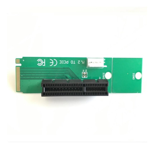 Adaptador Expansor Riser M2 A Pci-express Mineria Cripto Color Verde