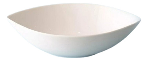 Ensaladera Porcelana Oval Hoja Horeca Gourmet 28 Cm H