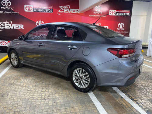 Imagen 3 de 15 de Kia Kia Rio Sedan 2019 4p Lx, 1.6 L Mpi Tm6, Ve, Ba, Bl, Ra