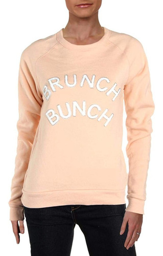 Sudadera Coral Lentejuela Brunch Bunch Bow & Drape Talla Xl