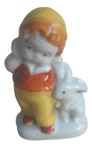 Figura Infantil De Porcelana Japonesa 