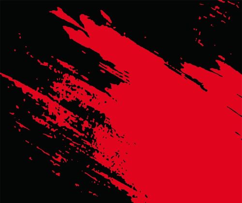 Tapete Gamer Raton Extreme Sports Antideslizante Grueso Color Negro-Rojo