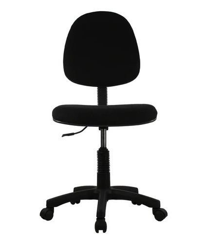 Silla De Escritorio Secretarial Básica Jm-009f Negro