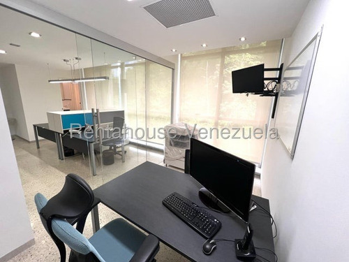 Bella Oficina Totalmente Equipada Y Amoblada En Santa Paula. Mls # 25-23964 Lp