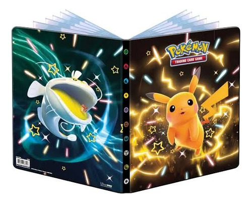 Pokemon Tcg Binder Album Portaflio Pikachu Para 252 Cartas