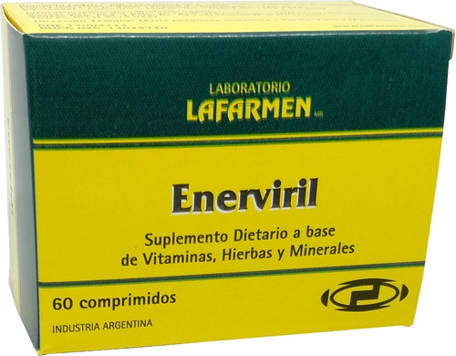 Enerviril - Lafarmen X 60 Comprimidos