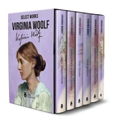 Box Set Virginia Woolf - Ingles - Del Fondo (7 Libros)