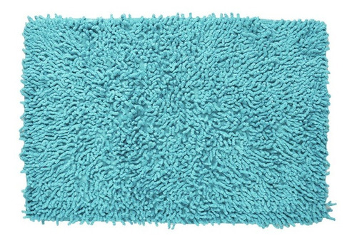 Imagen 2 de 9 de Alfombra De Baño Antideslizante Rectangular Suave Shaggy