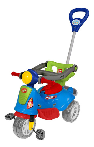 Carrinho De Passeio Ou Pedal Infantil Triciclo Avespa Maral