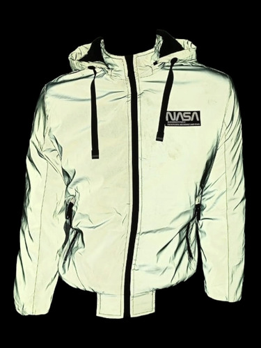 Chamarra Reflejante Impermeable Desmontable Chaqueta Afelpad