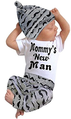 Happy Town Baby Boy Playera Ropa Juego De Mangas Trajes De A