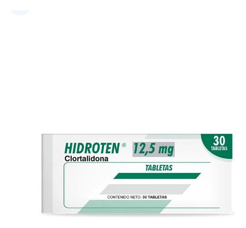 Clortalidona 12.5mg Tabletas