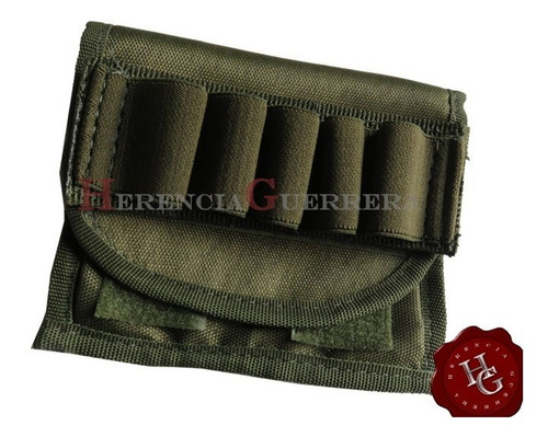 Imagen 6 de 8 de Pouch Utilitario Molle Tactico Porta Cartuchos Coihue Verde