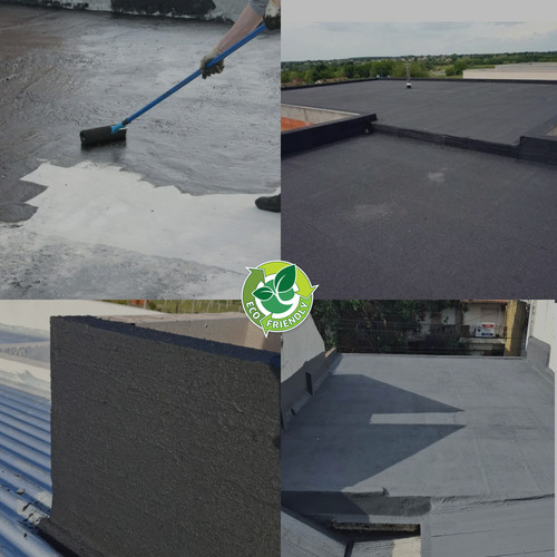 Membrana Caucho Y Goma Fulltex 20lts Gris Mate