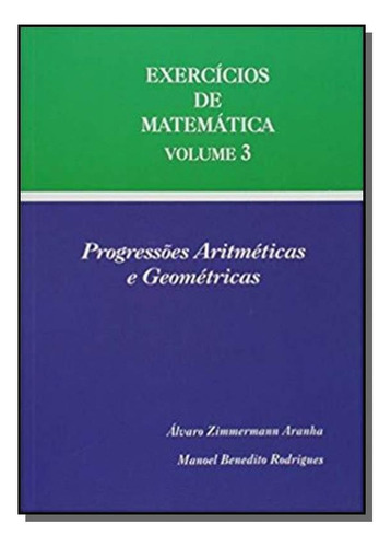 Exercicio De Matemática Vol. 3, De Álvaro Aranha. Editora Policarpo, Capa Mole Em Português, 2021