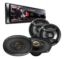 Comprar Combo Pioneer Estereo 235 + Parlantes 1634 + Parlantes 6978