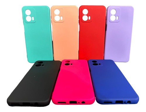 Carcasa Silicona Color Para Motorola G53