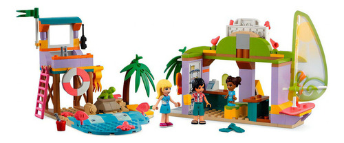Lego Friends Genial Playa De Surf Con Amigos Set Completo Cantidad De Piezas 288