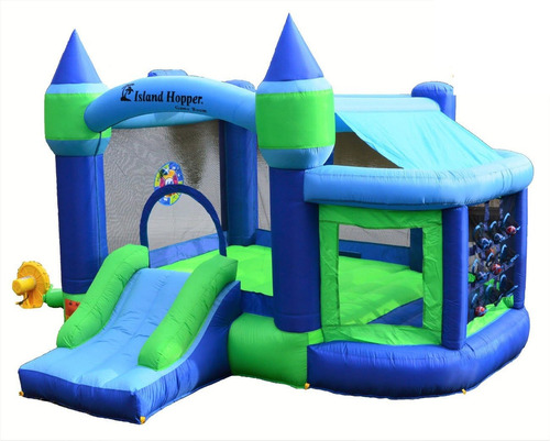 Island Hopper Game Room Castillo Saltarin Inflable Tobogan