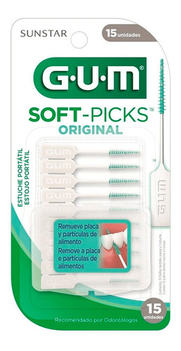 Cepillo Interdental Gum Soft Picks Original 15 u