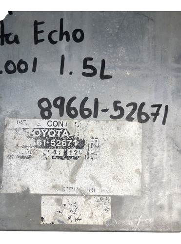 Computadora Toyota Echo 1.5l 2001 89661-52671 (Usado)